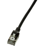 EAN 4052792053401 - LogiLink Slim U/FTP cable de red Negro 1 m Cat6a U/FTP (STP) imagen 1