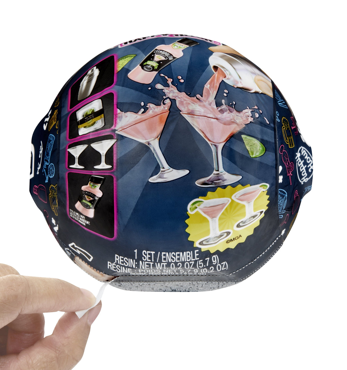 Mga Entertainment Mga'S Miniverso Make It Mini Happy Hour Mini Collectibles, Artesan Artículos Ordenados 513841-Euc