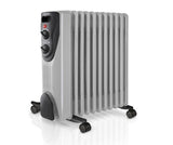 Radiador De Aceite Taurus 935067000 New Dakar 2000w 0 Negro, Gris