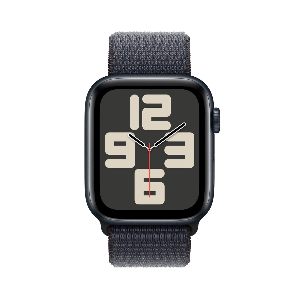 Apple Watch Se2 (2024) Gps 44mm Midnight Alu Case, Ink Sport Loop Eu Mxep3