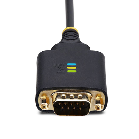 EAN 0065030898393 - StarTech.com 2P1FFC-USB-SERIAL cambiador de género para cable USB-A 2 x DB-9 RS-232 Negro, Gris imagen 4
