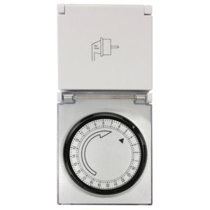 Electrical Timer Silver