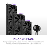 EAN 5056547205212 - NZXT Kraken Plus 360 Procesador Sistema de refrigeración líquida todo en uno 12 cm Negro imagen 2