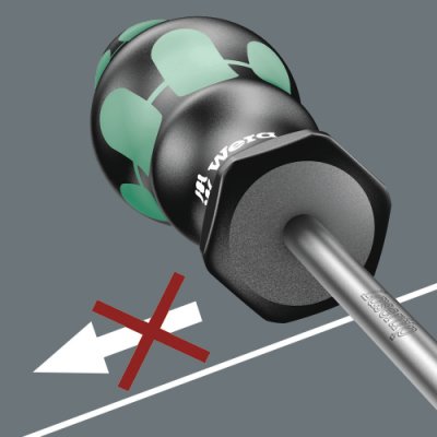 Wera 335/350/355/6 Kraftform Plus Juego Destornillador Estándar