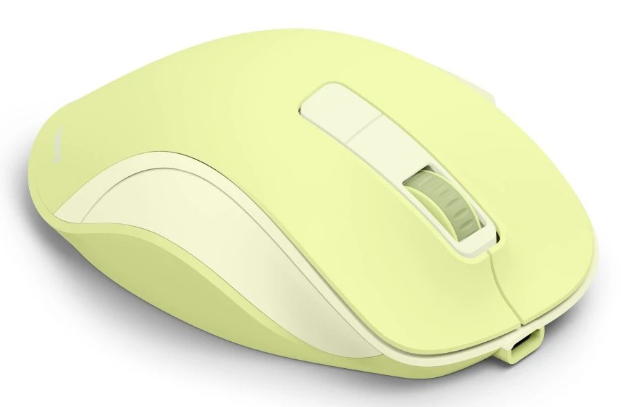 Ratón Inalámbrico Wm-500 Amarilla