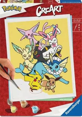 Kit De Pintura Creart Legendarios Pokemon Adulto