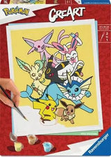Kit De Pintura Creart Legendarios Pokemon Adulto