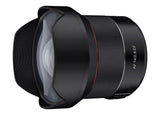 Objetivo Camara Samyang Af 2,8/14 Dslr Canon Ef