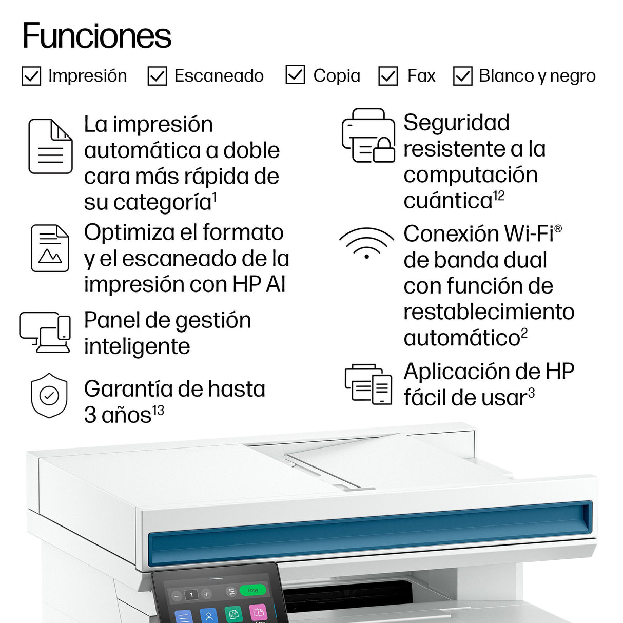 EAN 0198828835260 - HP LaserJet Pro MFP 4113fdn Laser A4 1200 x 1200 DPI 45 ppm Wifi imagen 3