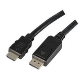 Cable  1m Negro Displayport 1.1 Macho A Hdmi Full Hd Macho