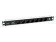 EAN 4015867223161 - Equip 333315 unidad de distribución de energía (PDU) 7 salidas AC 1U Negro, Plata imagen 1