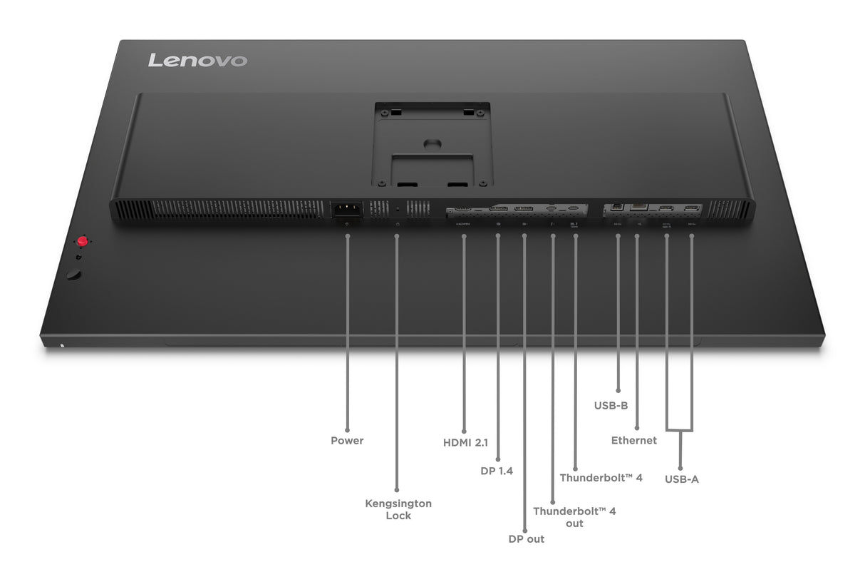 EAN 0198156727909 - Lenovo ThinkVision P32UD-40 pantalla para PC 80 cm (31.5") 3840 x 2160 Pixeles 4K Ultra HD LCD Negro imagen 10