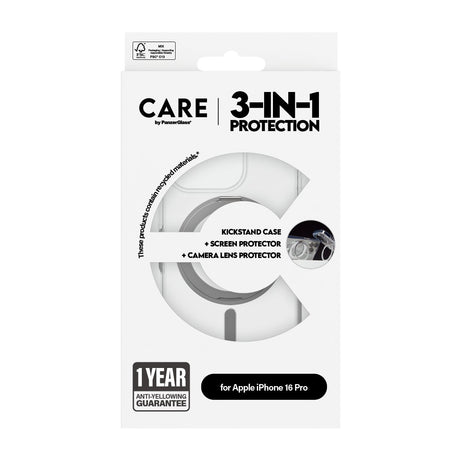EAN 5715685004766 - PanzerGlass CARE™ by ® 3-in-1 Ceramic Bundle iPhone 16 Pro Protector de pantalla Apple 1 pieza(s) imagen 3