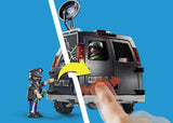 Playmobil Ciudad Helicoptero De Policia Persecucion Del Vehiculo Huido