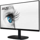 Monitor  Msi Pro Mp245vde, Led  23,8 "Negro, Fullhd, Va, Adaptive Sync, Hdmi, Vga, Panel 100hz 9s6-3pc0cm-003