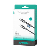 Cable De Carga Rápida Usb-C A Usb-C Joyroom Unlimited Series S-A50 Con Organizador Magnético