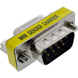 Inline Mini Gender Changer Serie De 9 Pines Macho A Hembra
