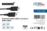 EAN 5704174888536 - Microconnect USB3.2CC7OP cable USB USB 3.2 Gen 2 (3.1 Gen 2) 7,5 m USB C Negro imagen 3
