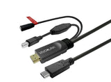 Touchscreen Cable With  Charger 7.5m Black