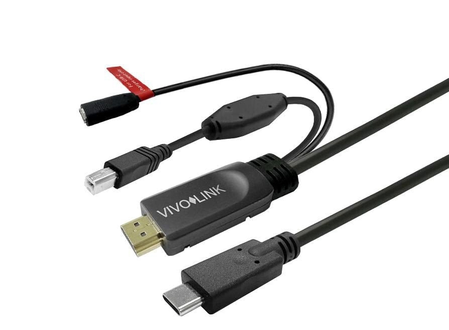 Touchscreen Cable With  Charger 5m Black