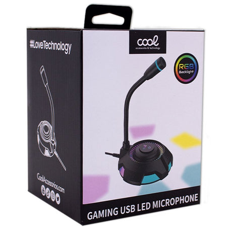 EAN 8434847067384 - COOL Accesorios 8434847067384 micrófono Negro Micrófono para PC imagen 5