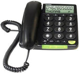 Teléfono  Doro Phoneeasy 312cs  Analógico Identificador De Llamadas Negro