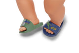 Zapf Creation Baby Born® Zapatillas De Baño 43cm, Accesorios Para Muñecas Artículos Surtidos, Un Par 836811