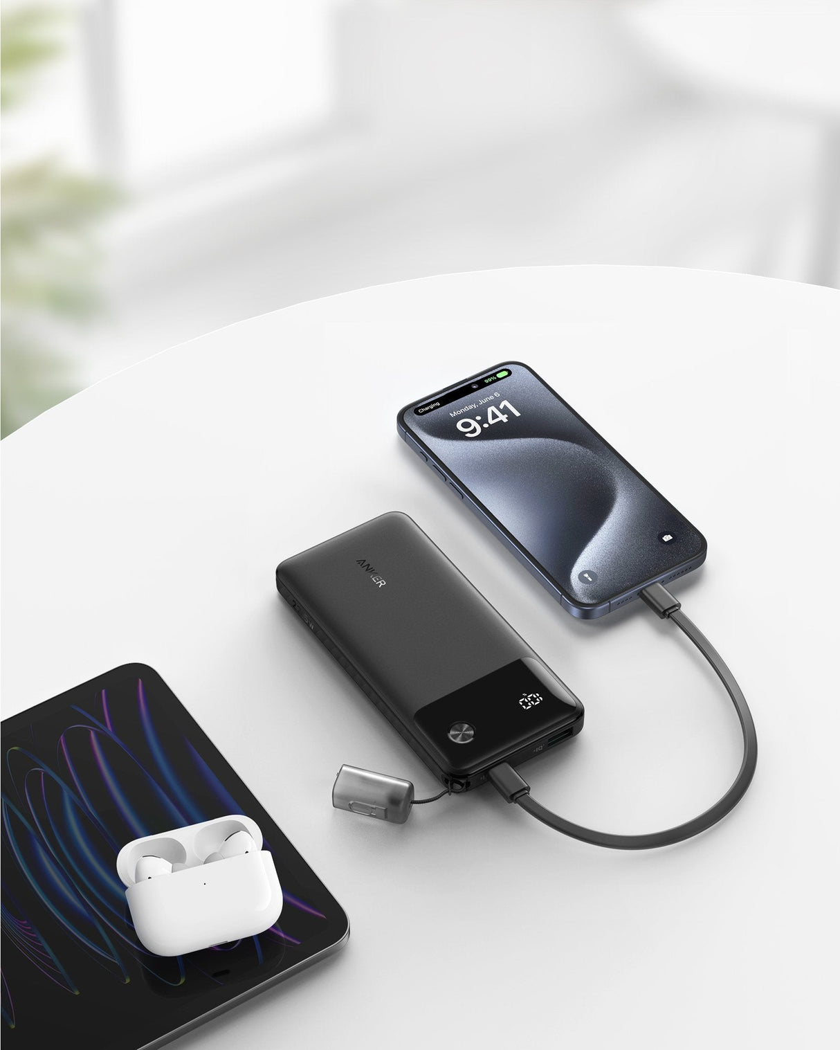 Powerbank Anker Power Bank 10000mah 22.5w Black
