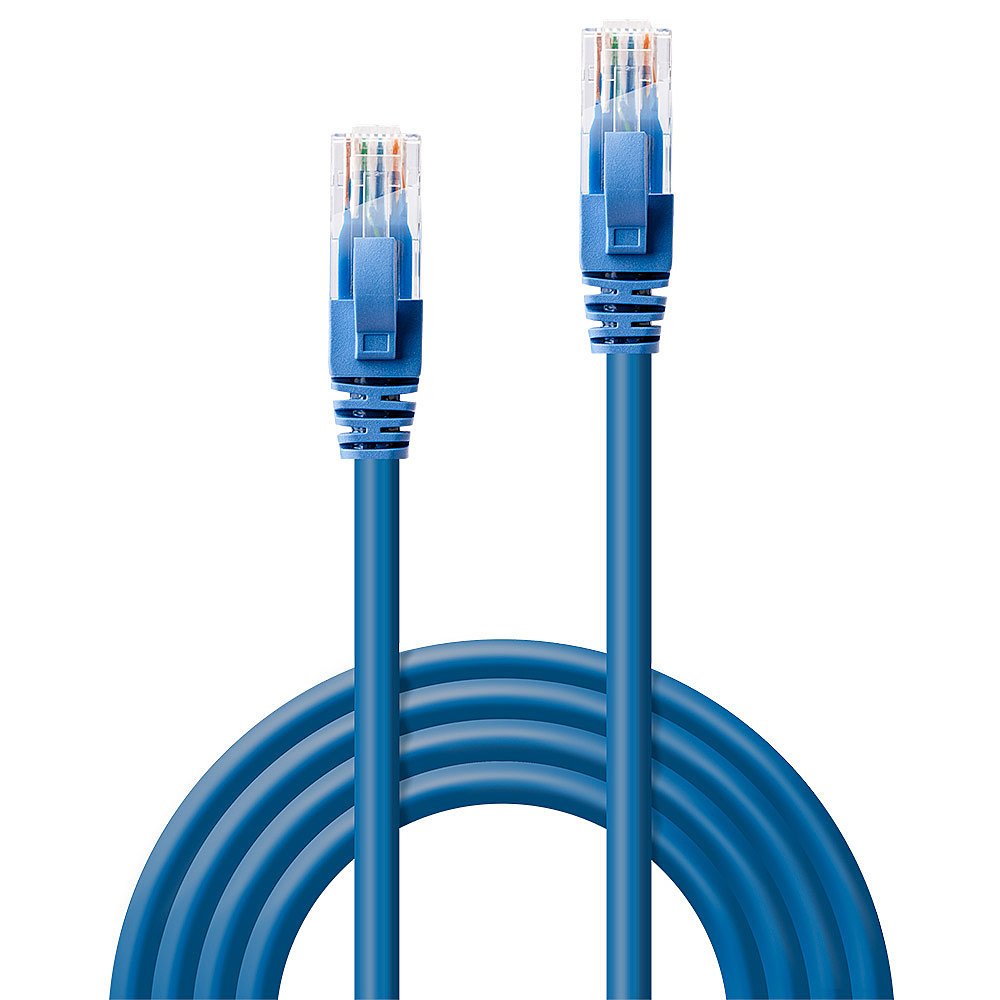 Cable 10m Cat.6 U/Utp  Blue