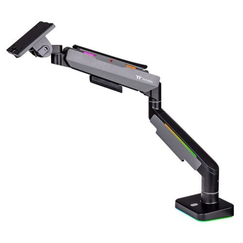 Soporte Para Monitor Thermaltake Single Rgb Gaming Monitor Arm,  Negro, Para Monitores De 17" - 49" Gea-Msr-Smsblk-01