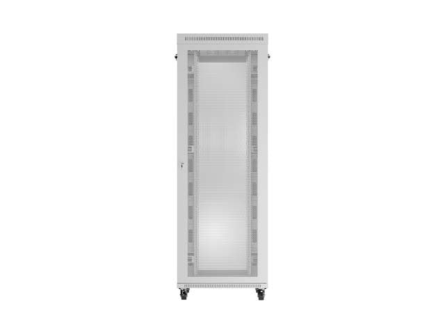Szafa Instalacyjna Rack Stojaca 19" 47u 800x1200 Szara Drzwi Perforowane Lcd ( Flat Pack) V2