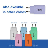 Club3d Lifemyle Cargador Usb-C 30watt, 2mk Lila Retail