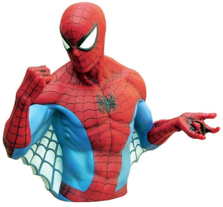 Figura Chucha Spider Man Metallic Pvc Bank