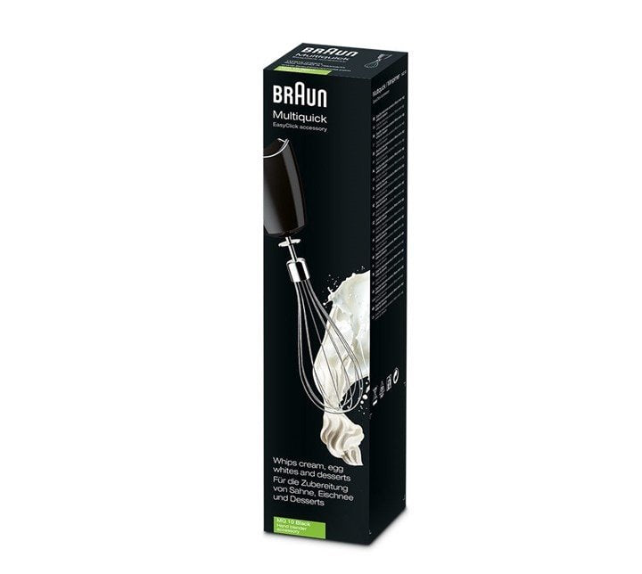 Braunmq10bk Multiquick Edelstahl Schneebesen