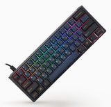 Teclado Mecánico Ducky One 3 Pro 60% Pbt Rgb 8k - Negro - Interruptores Mx Brown (Pt)