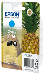 Tinta Original Epson 604 Cyan 2.4ml C13t10g24020