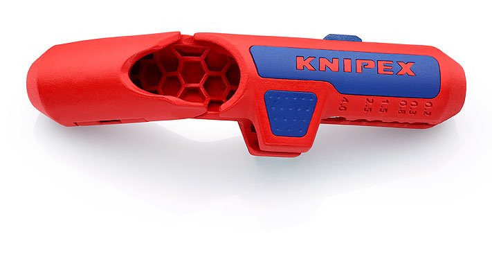 Knipex Ergostrip Pelacable Azul, Rojo