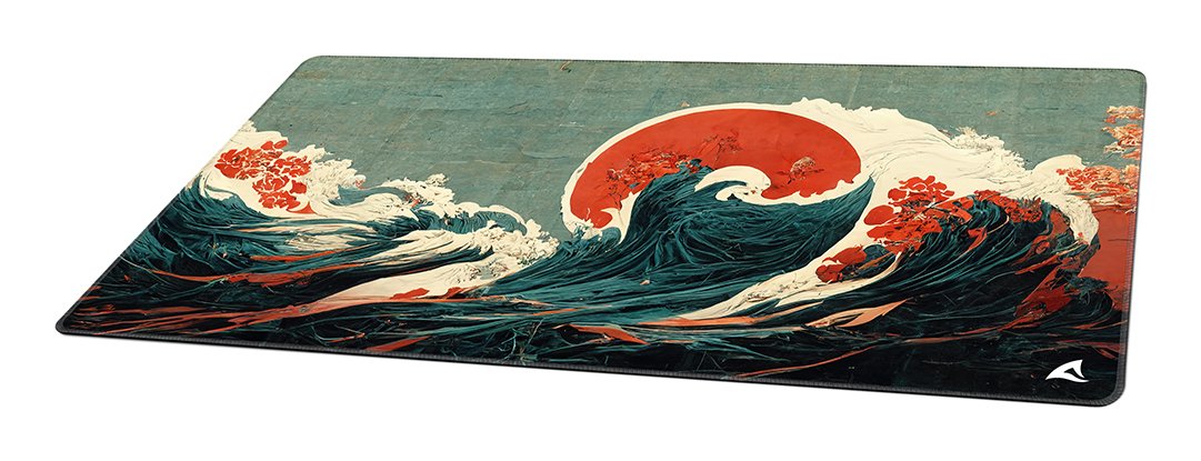 Sharkoon Skiller Sgp40 D2, Alfombrilla De Ratón Gaming Verde Azulado/Multicolor 4044951042494