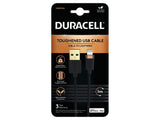 EAN 5056304399987 - Duracell USB7012A cable de conector Lightning 1 m Negro imagen 1