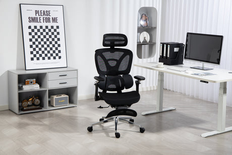 EAN 5901443391562 - Activejet YK848 BK silla de oficina y de ordenador Asiento de malla Respaldo de malla imagen 51