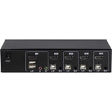EAN 4260455643443 - Inter-Tech AS-41HA HDMI interruptor KVM Negro imagen 2