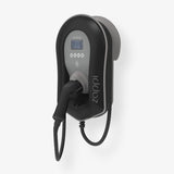 Myenergi Wallbox Zappi 1,4 - 22 Kw Negro/Gris, Cable De Carga De 6,5 Metros, Enchufe Tipo 2, Con Pin Zappi-2h22tb-T