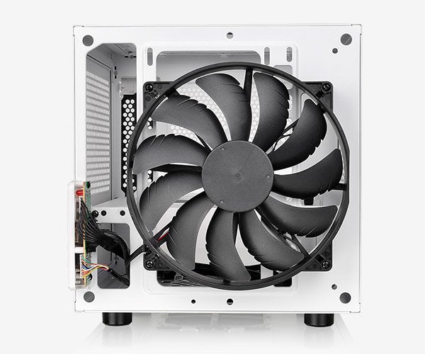 Caja Pc Thermaltake Minitorre Mini Itx Core V1 Blanco Ca-1b8-00s6wn-01