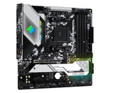 Placa Base Asrock B550m Steel Legend, Amd, Zócalo Am4, Amd Ryzen, Ddr4-Sdram, Dimm, 2133,2400,2667,2933,3200,3466,3600,3733,3800,3866,4000,4133,4200,4266,4333,4400,4466,4533 Mhz