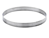 De Buyer Perforated Stainless Steel Round Tart Ring 24,5cm (3099 09) Debuyer09) Debuyer 09)