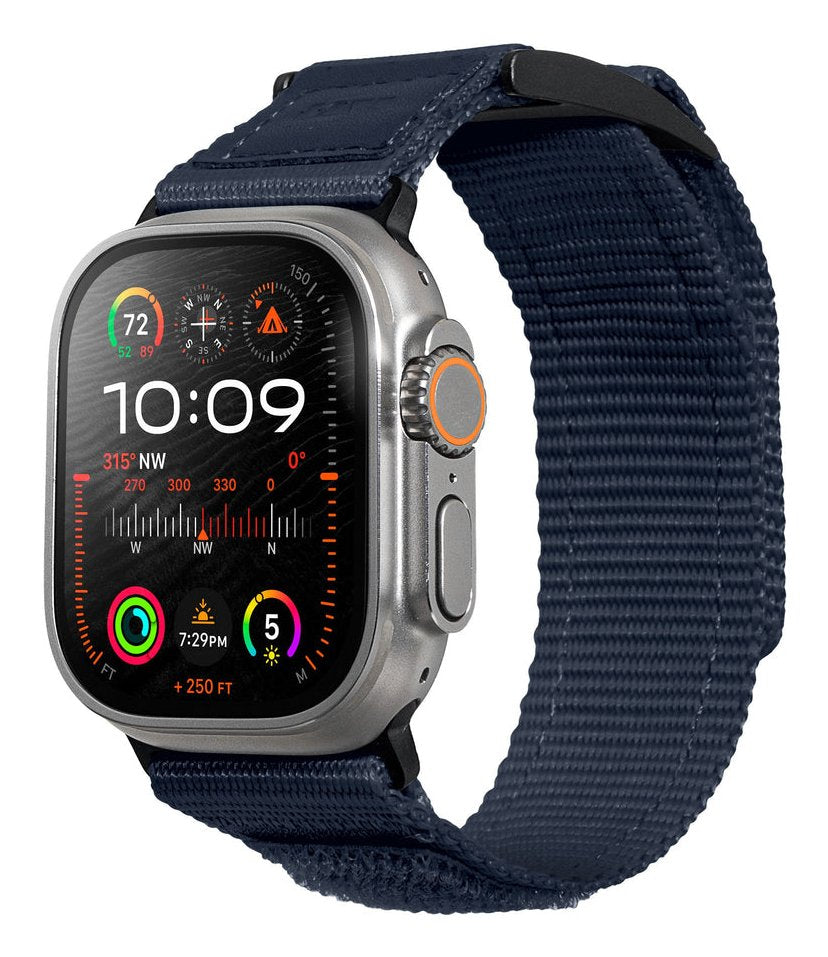Laut Champs Sport Blue Nylon Band Apple Watch 42 44 45 49