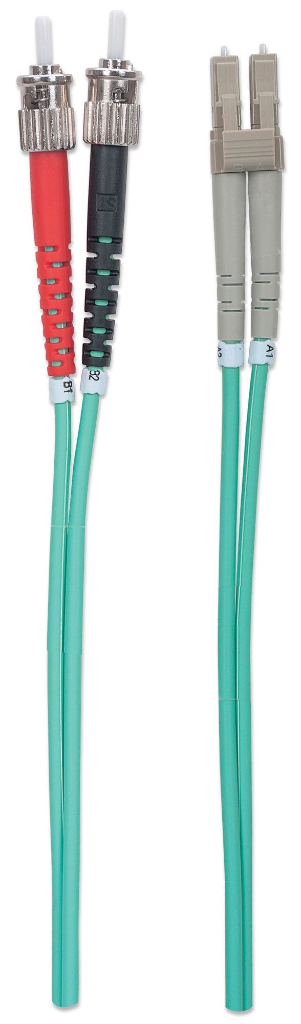 EAN 0766623751131 - Intellinet 751131 Cable de fibra óptica e InfiniBand 5 m ST LC Color aguamarina imagen 4