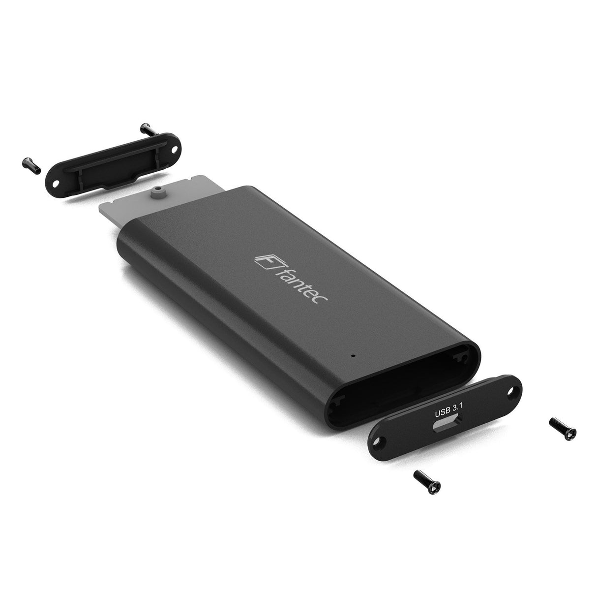 EAN 4250273421712 - Fantec NVMe31 Caja externa para unidad de estado sólido (SSD) Negro M.2 imagen 2