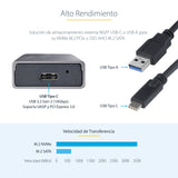 EAN 0065030894975 - StarTech.com M2-USB-C-NVME-SATA caja para disco duro externo Caja externa para unidad de estado sólido (S imagen 10