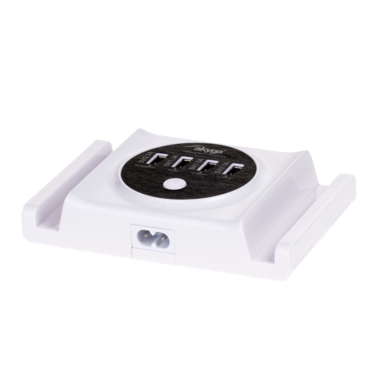 Akyga Ak-Tb-05 Universal Tablet Adapter Stand 5v 6a 30w Dc 4 X Usb